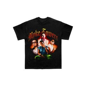 Myke Towers - THROWBACK PHOTO T-SHIRT - Official Merch - LARGE